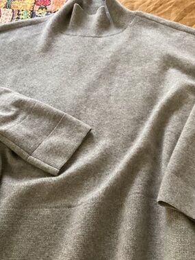 Everlane cashmere gray sweater XL great condition.